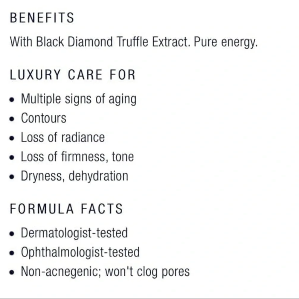 Estee Lauder • Re-Nutriv Ultimate Diamond Transformative Energy Creme